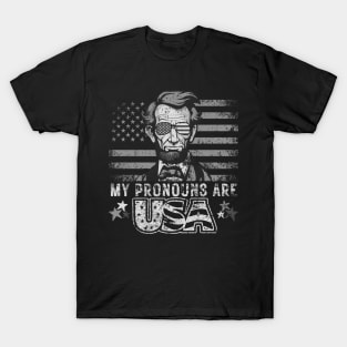 My Pronouns Are USA T-Shirt